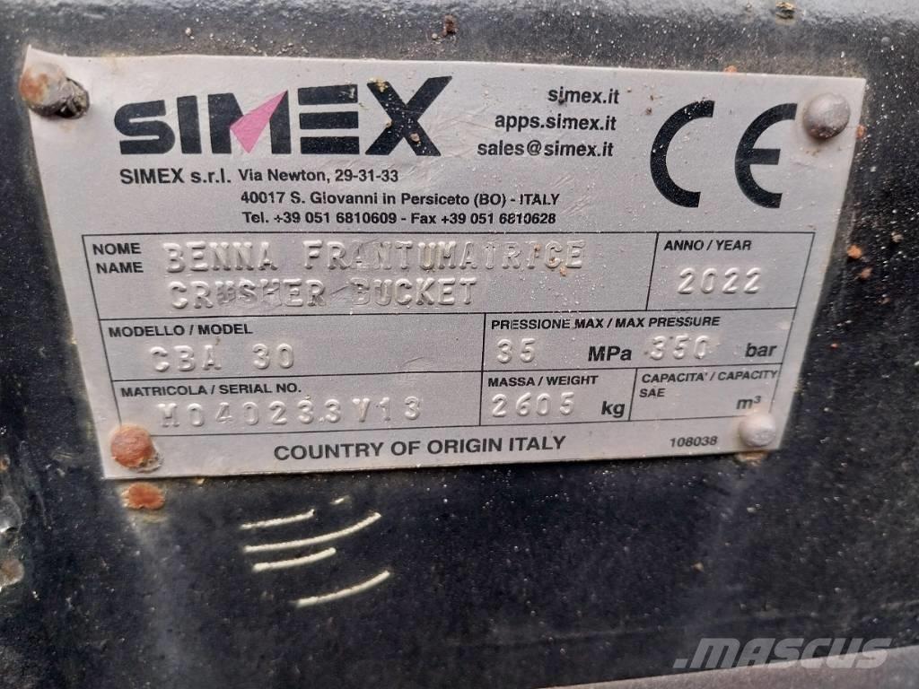 Simex CBA 30 Overige componenten