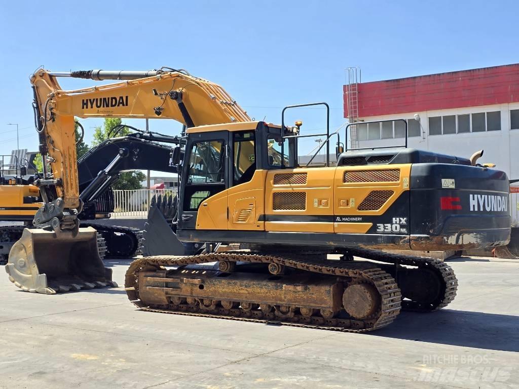 Hyundai HX 330 NL Rupsgraafmachines
