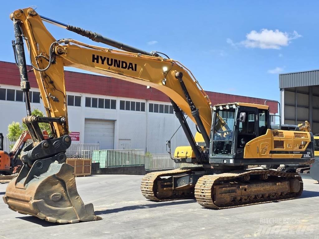 Hyundai HX 330 NL Rupsgraafmachines