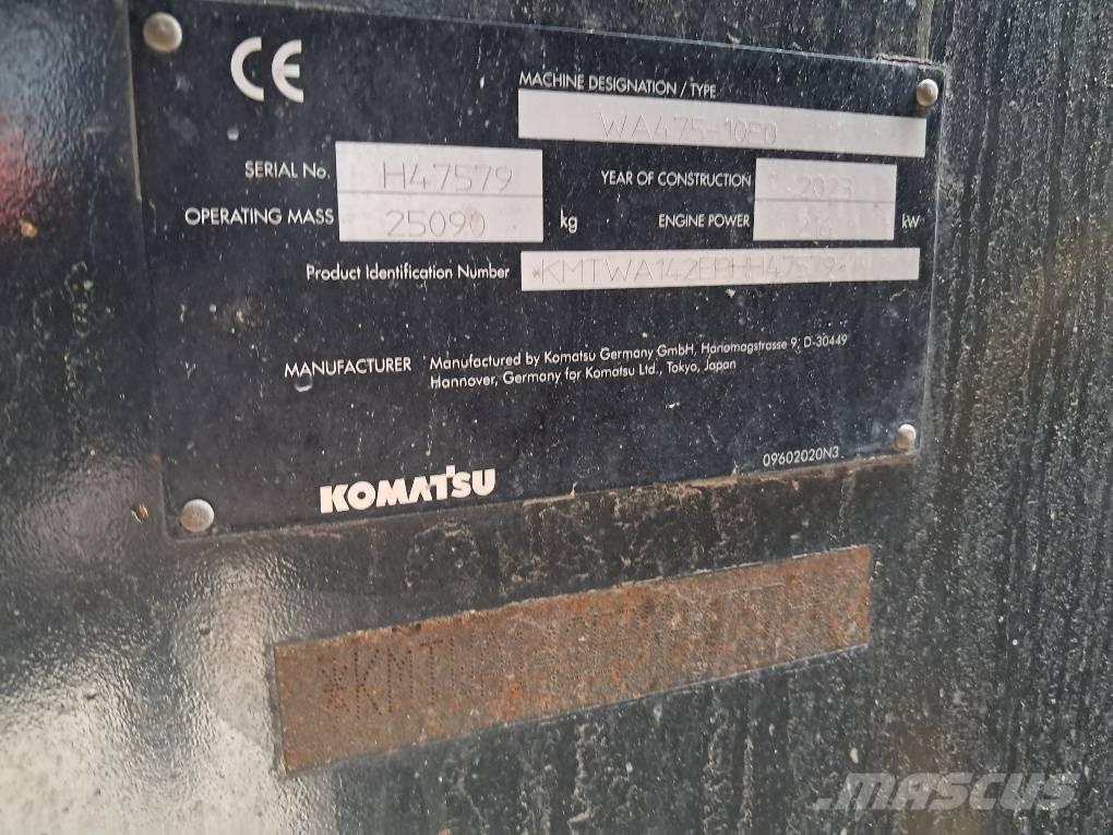 Komatsu WA475-10E0 Wielladers