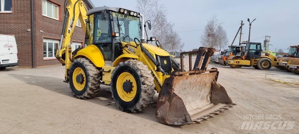 New Holland B 115 C Graaf-laadcombinaties