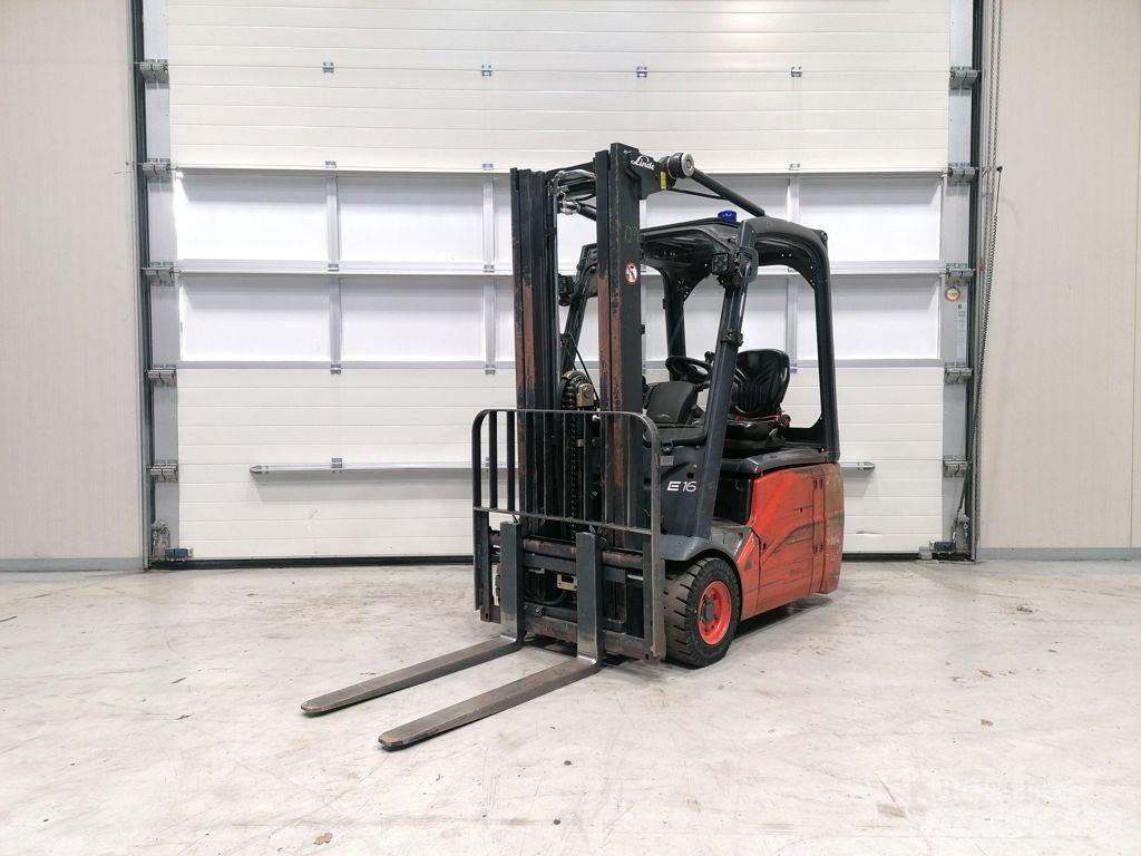 Linde E16C-01 Elektrische heftrucks