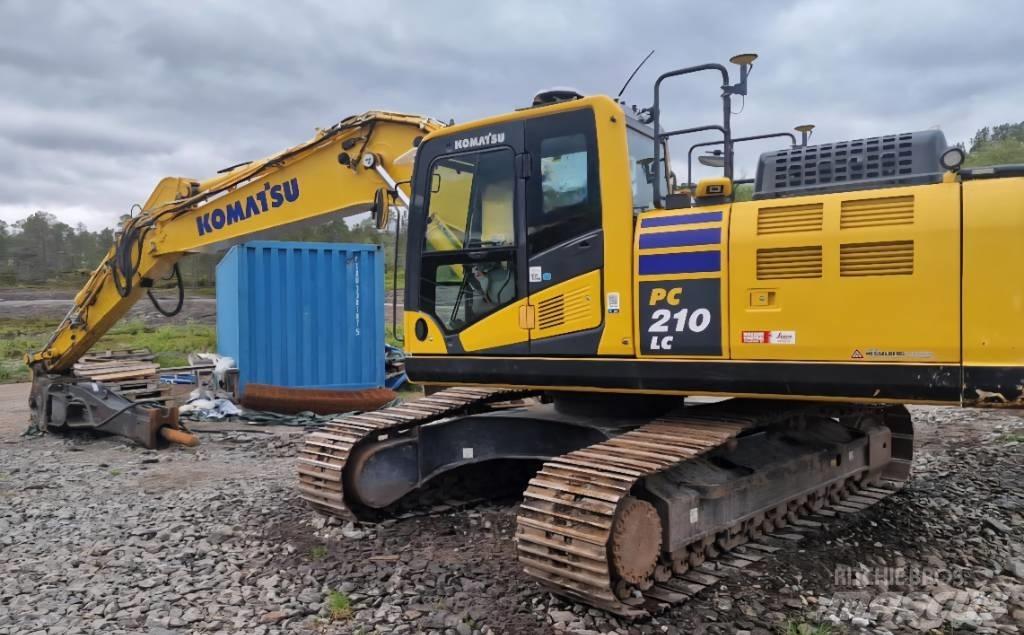 Komatsu PC 210 LC Rupsgraafmachines