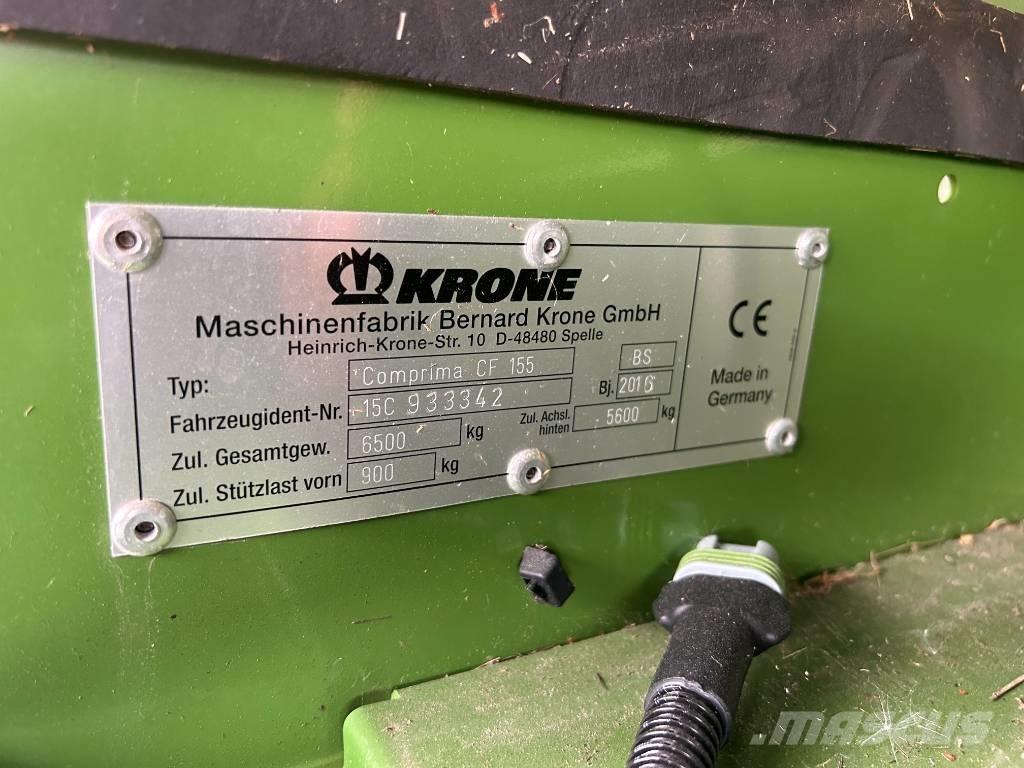 Krone CF155XC Ronde-balenpersen