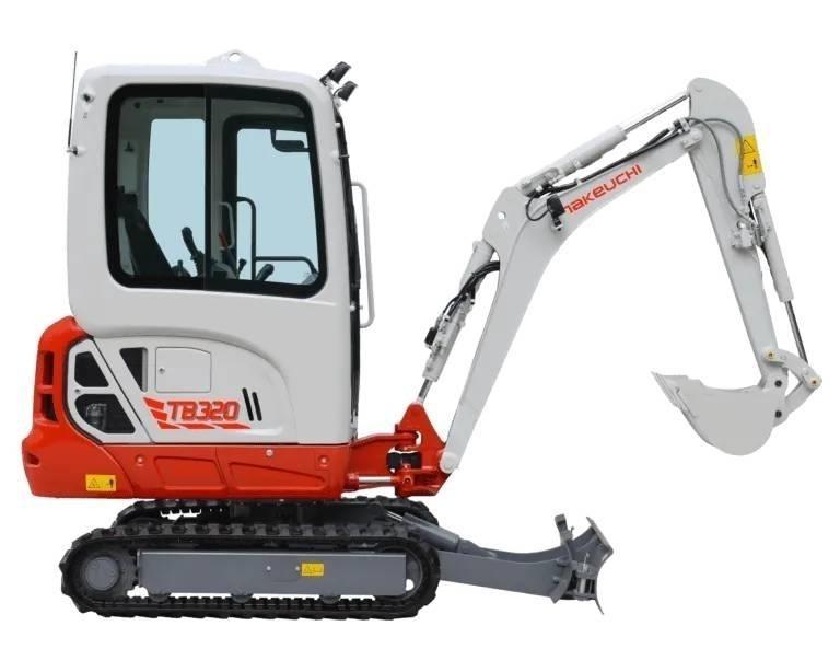 Takeuchi TB320 Minigraafmachines < 7t