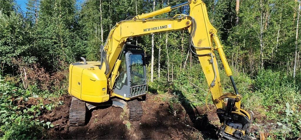 New Holland E75CSR Rupsgraafmachines