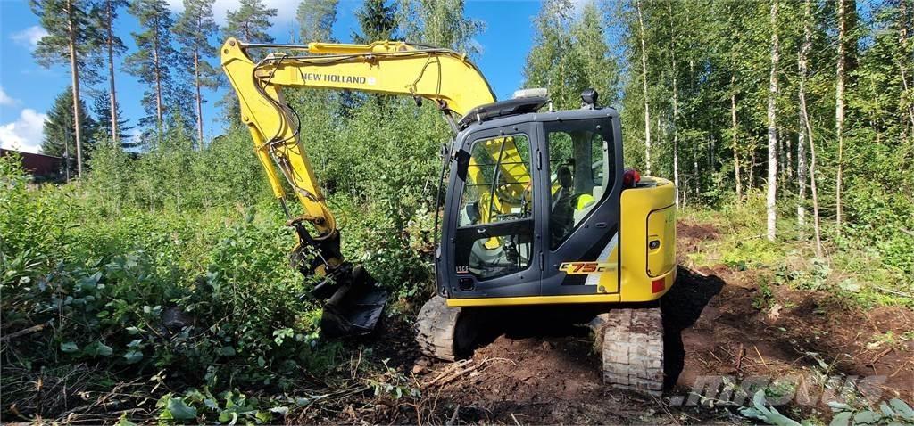 New Holland E75CSR Rupsgraafmachines