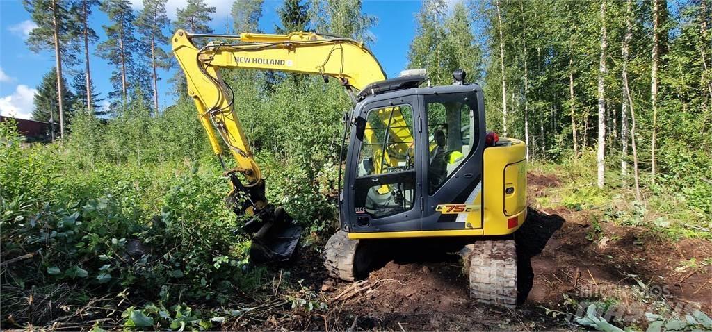 New Holland E75CSR Rupsgraafmachines