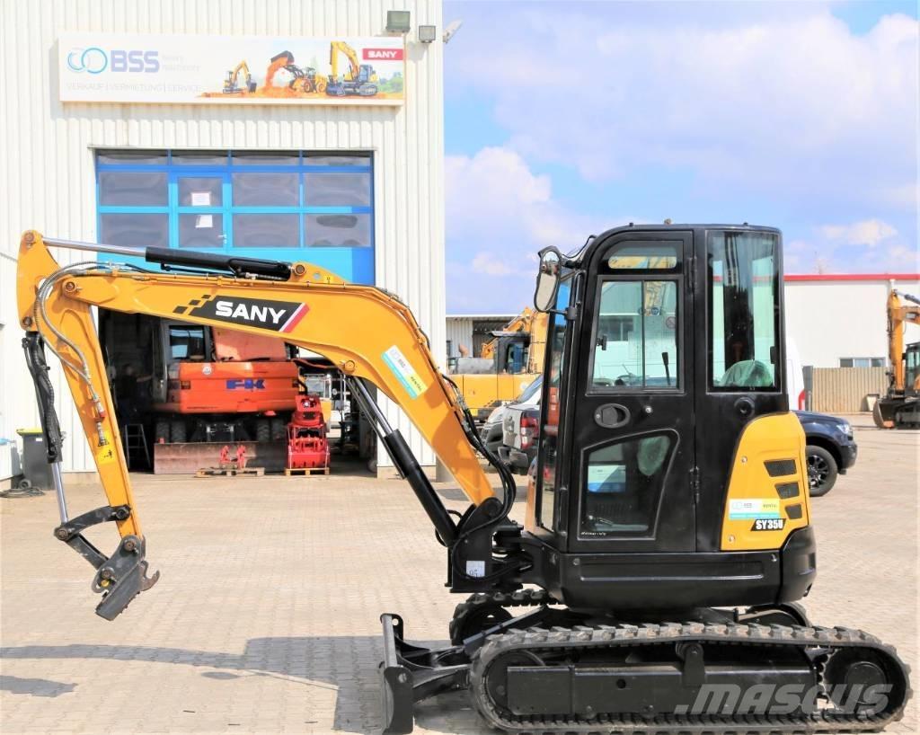 Sany SY 35 U Minigraafmachines < 7t