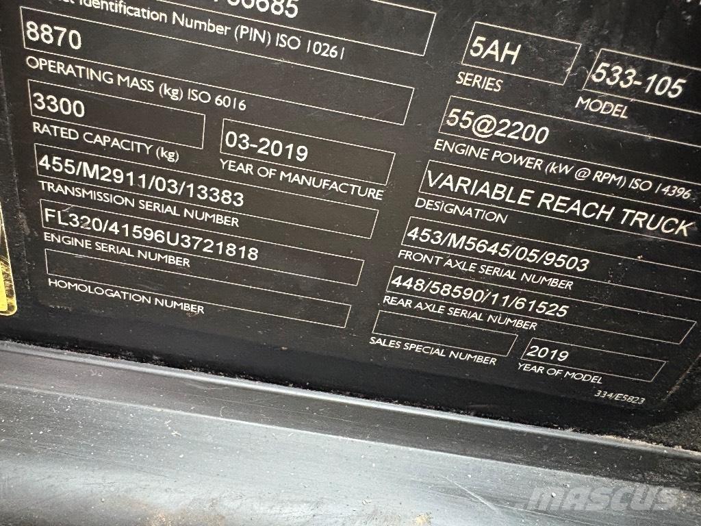 JCB 533-105 Verreikers