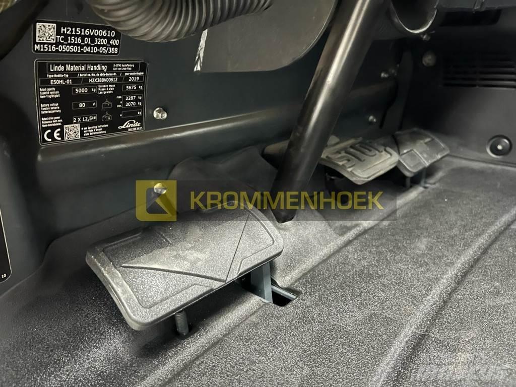 Linde E 50 HL Elektrische heftrucks