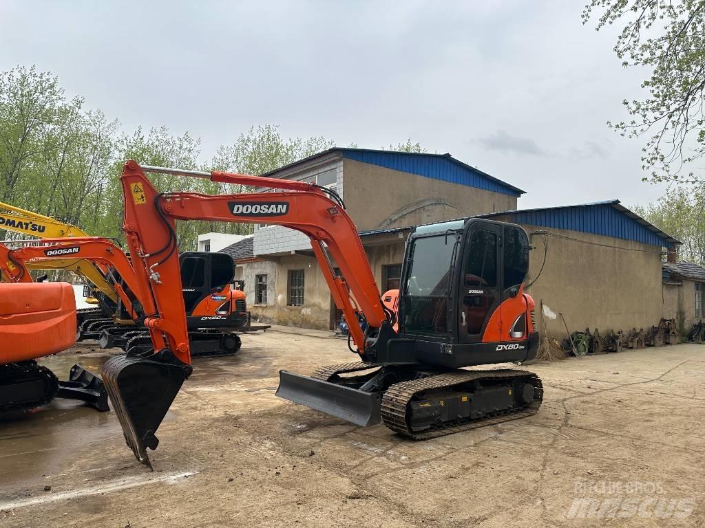 Doosan DX 60 Minigraafmachines < 7t