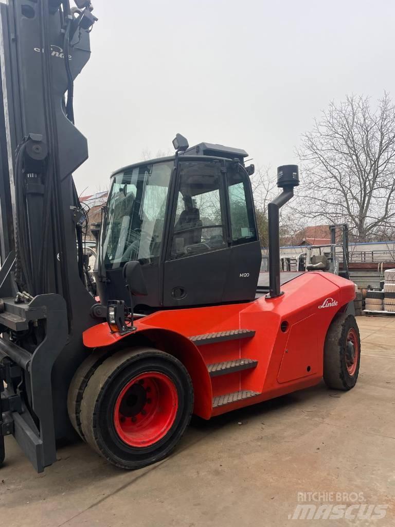 Linde H 120 Diesel heftrucks