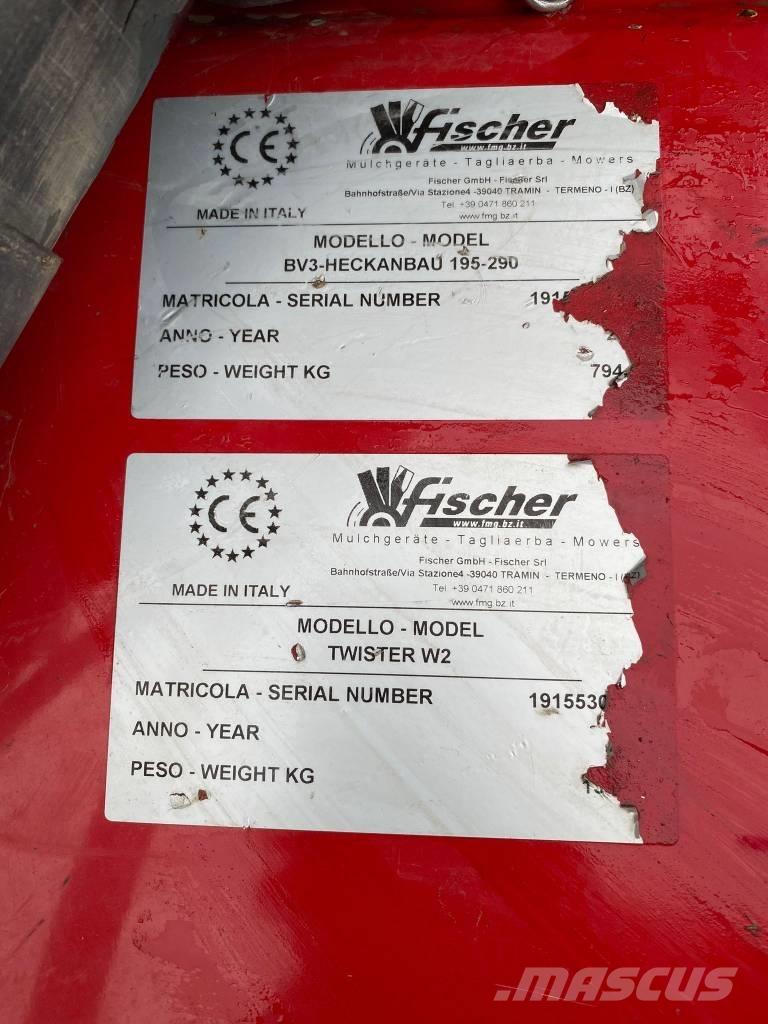 Fischer BV 3 195 -290 Klepelmaaiers