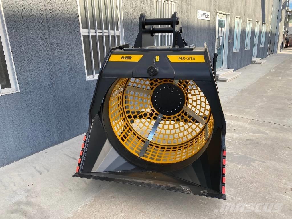 MB Crusher MB-S14 S4 Overige gebruikte aanbouwapparatuur en componenten