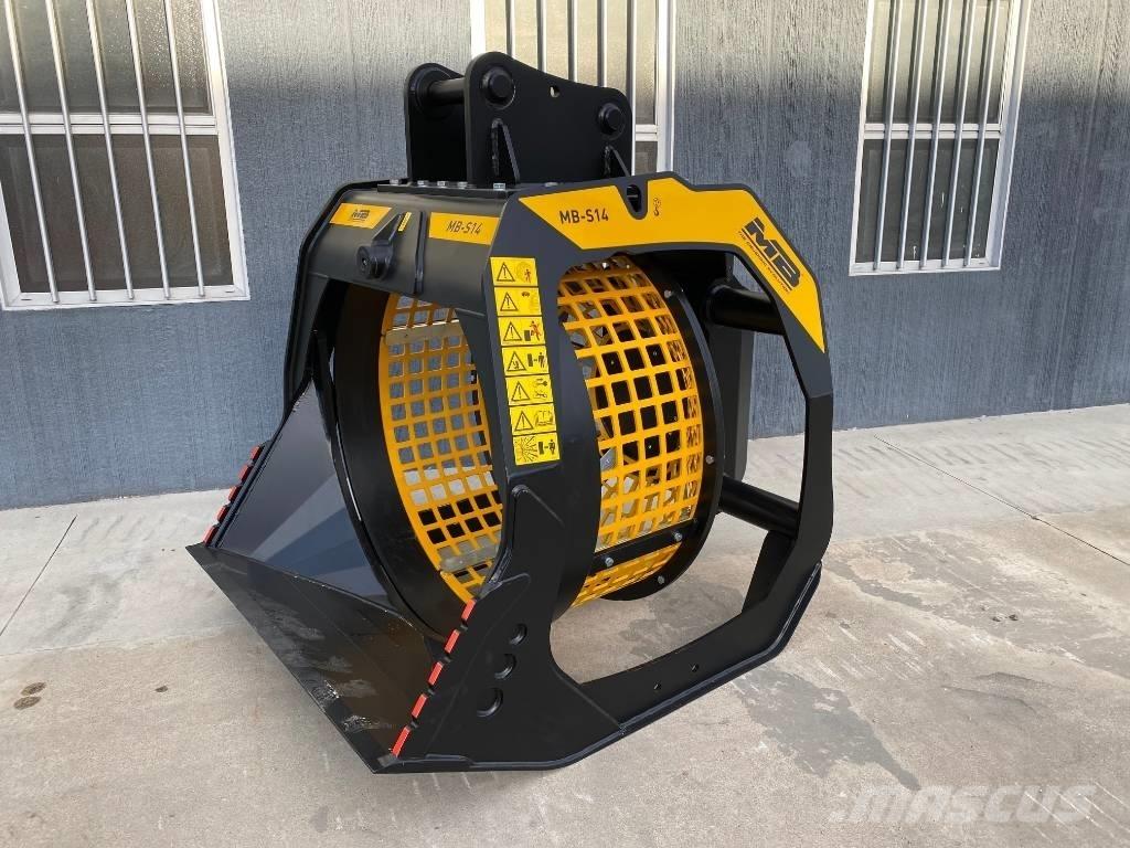 MB Crusher MB-S14 S4 Overige gebruikte aanbouwapparatuur en componenten