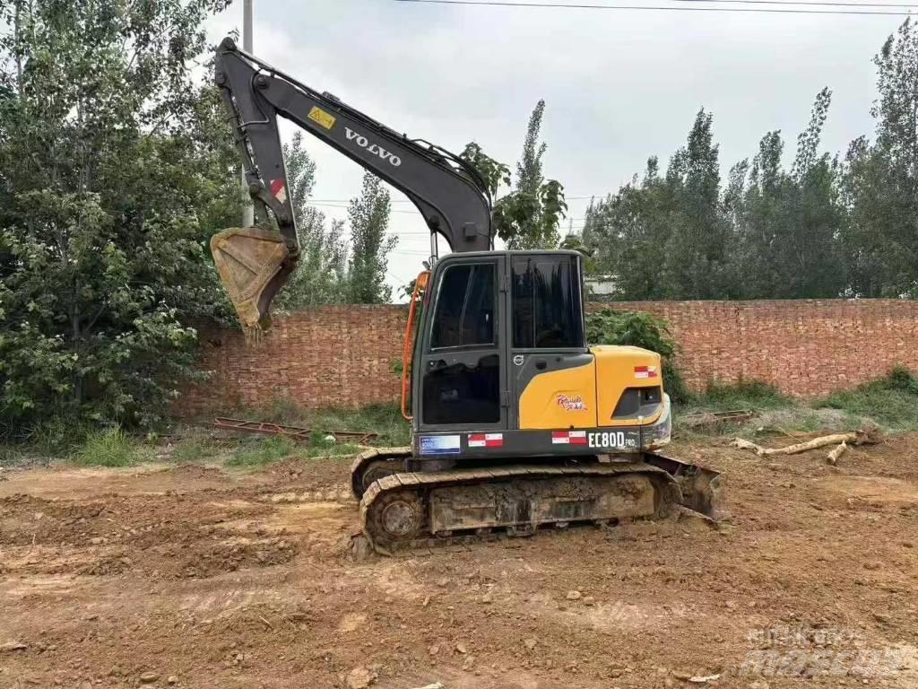 Volvo ec80d Rupsgraafmachines