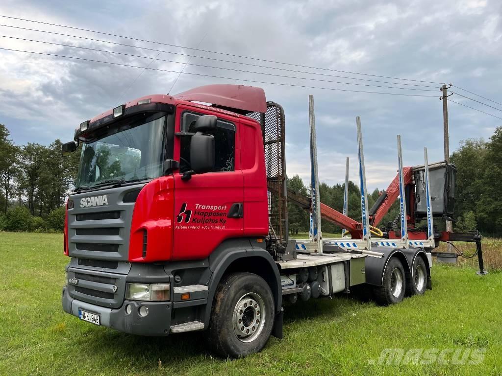 Scania R 500 Hout-Bakwagens