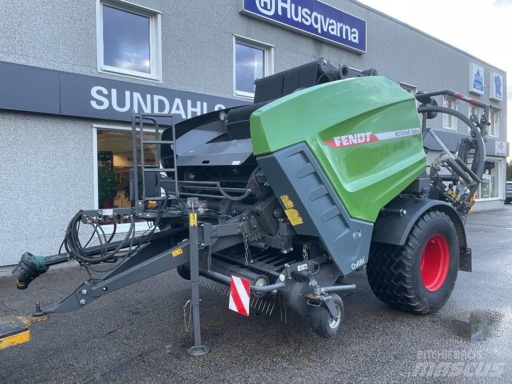 Fendt Rotana 160 V Ronde-balenpersen