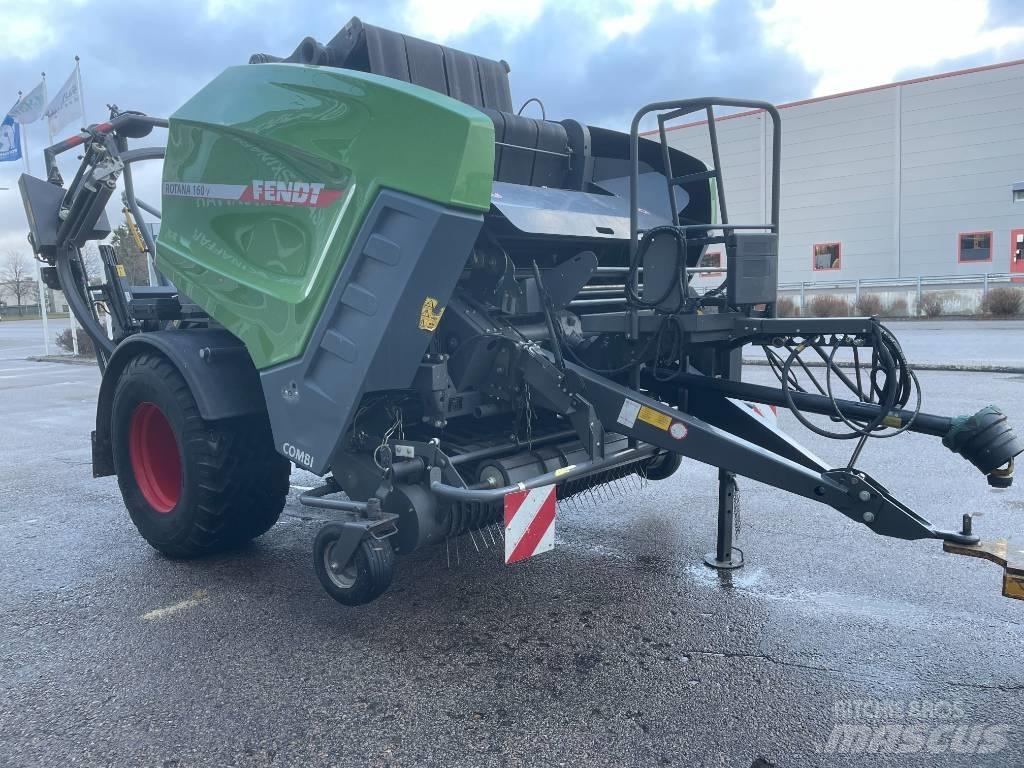 Fendt Rotana 160 V Ronde-balenpersen