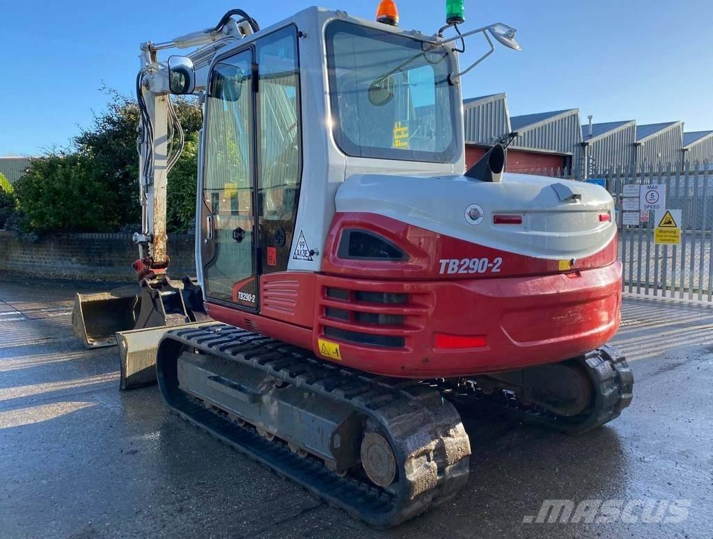 Takeuchi TB 290 Midigraafmachines 7t - 12t