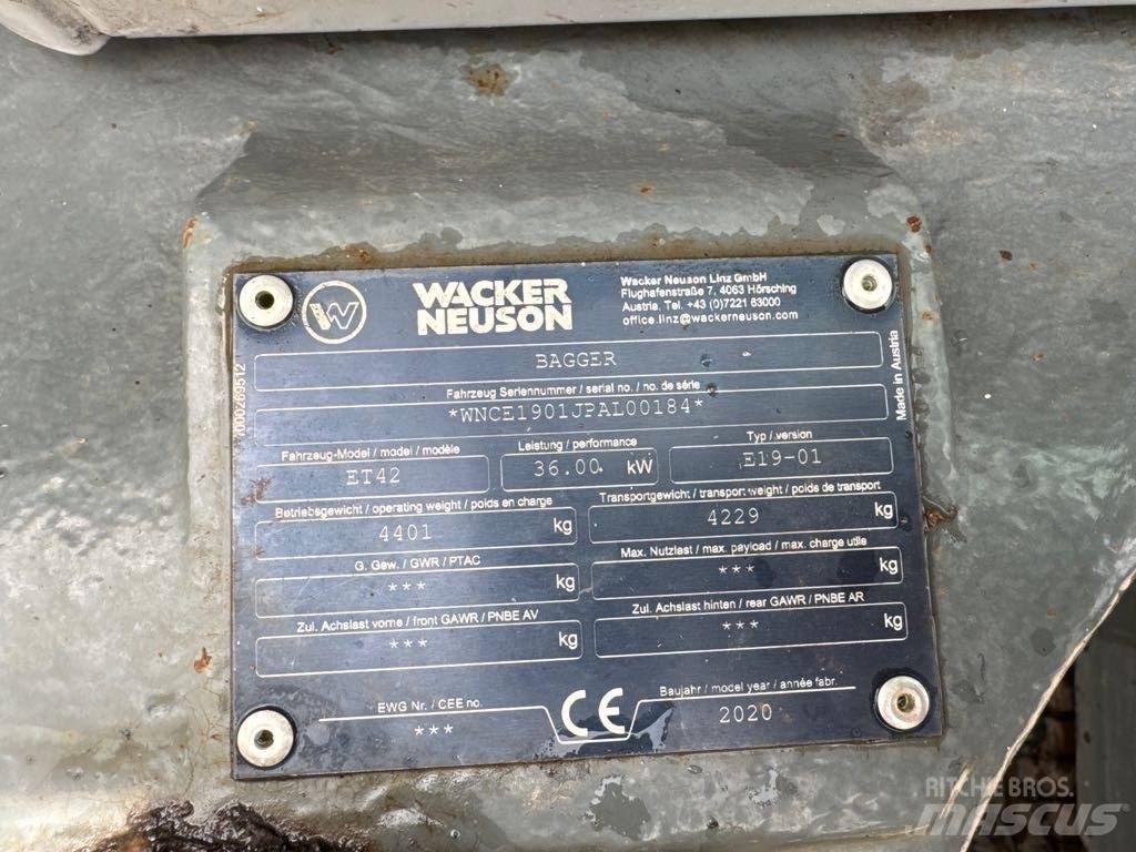 Wacker Neuson ET42 Rupsgraafmachines