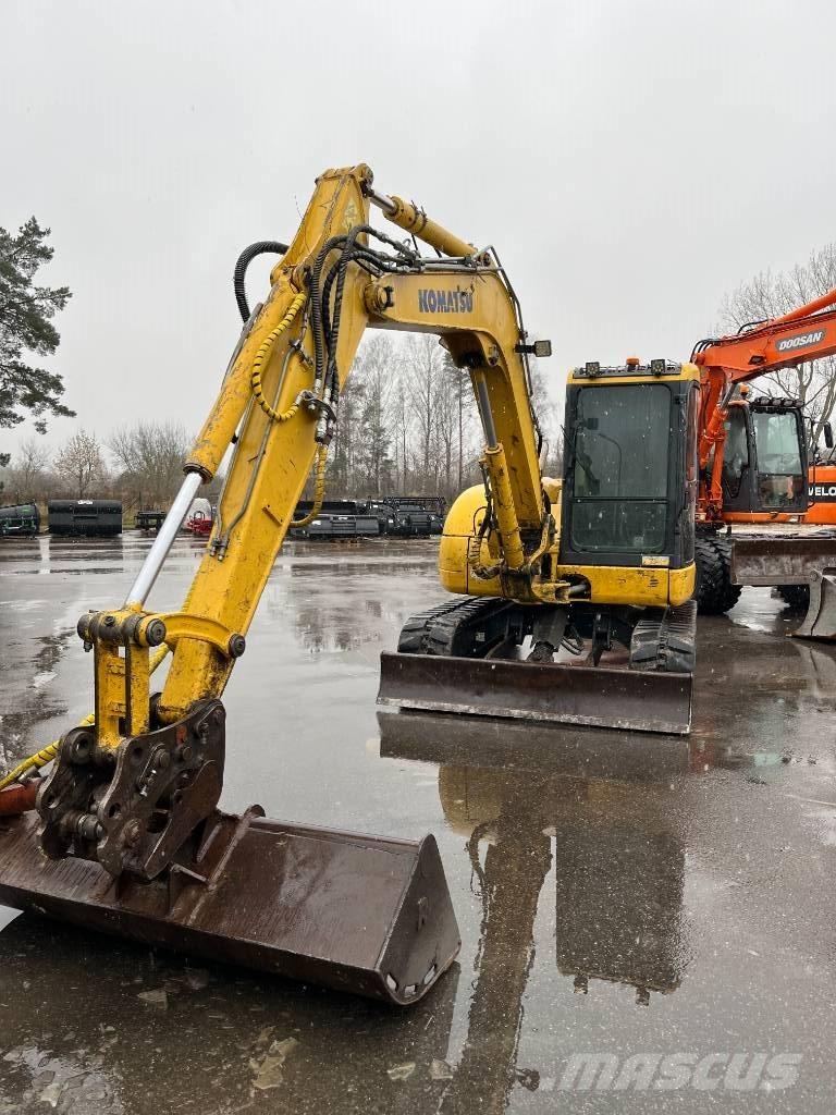 Komatsu PC 80 MR-3 Rupsgraafmachines