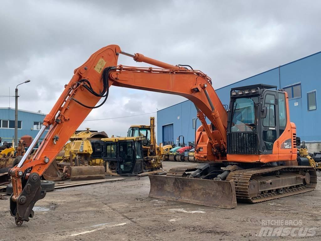 Doosan DX 140 LCR Rupsgraafmachines