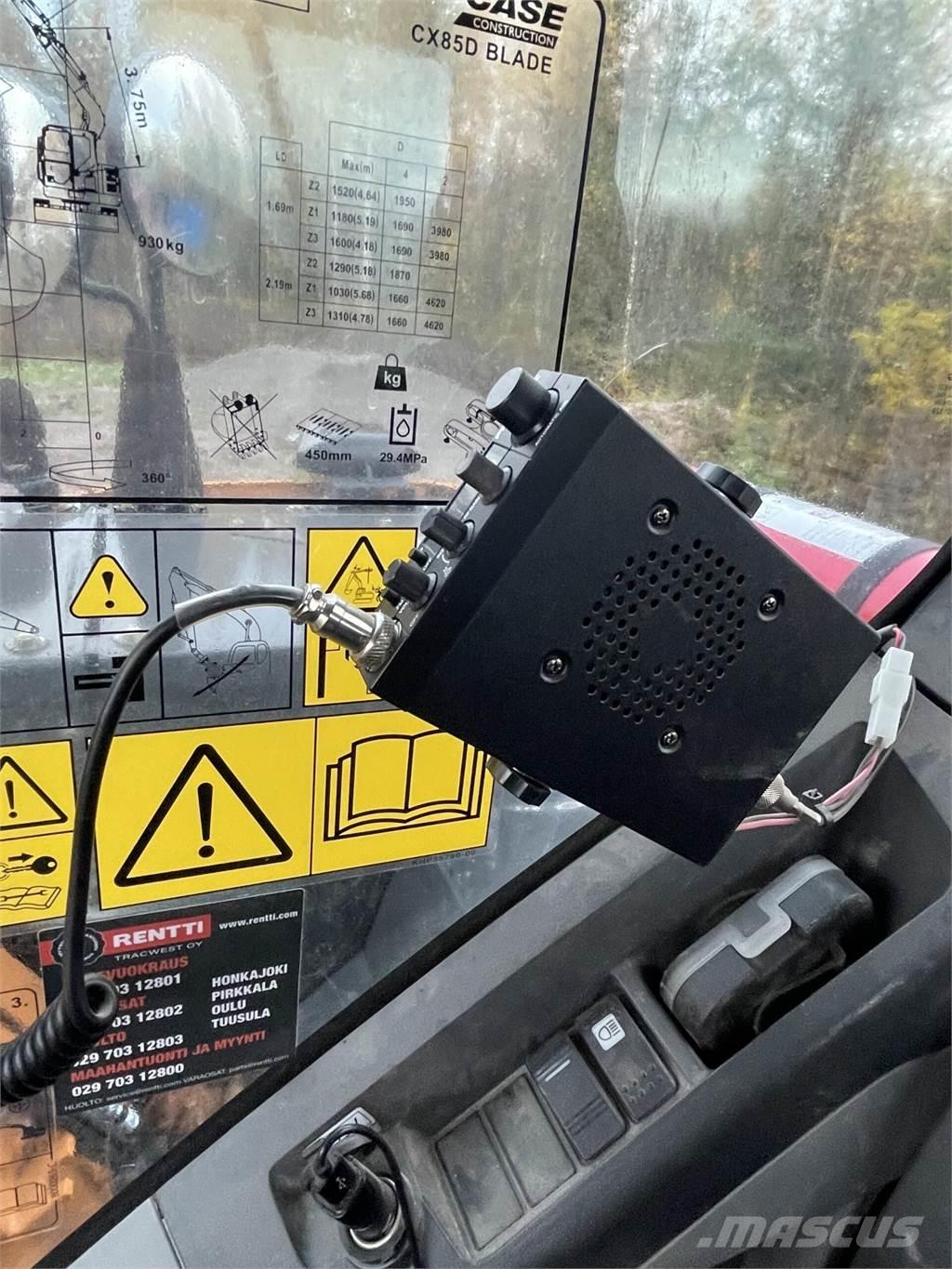 CASE CX85D SR Midigraafmachines 7t - 12t