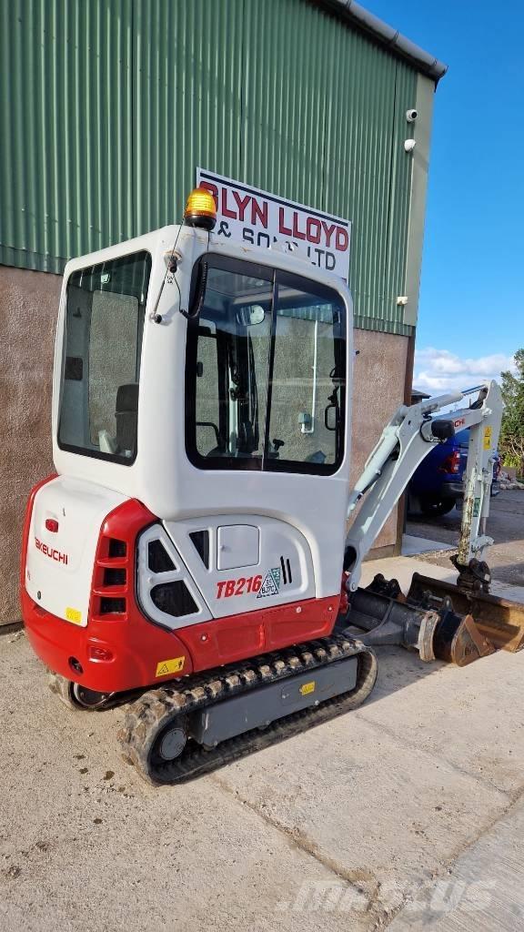 Takeuchi TB 216 A Minigraafmachines < 7t