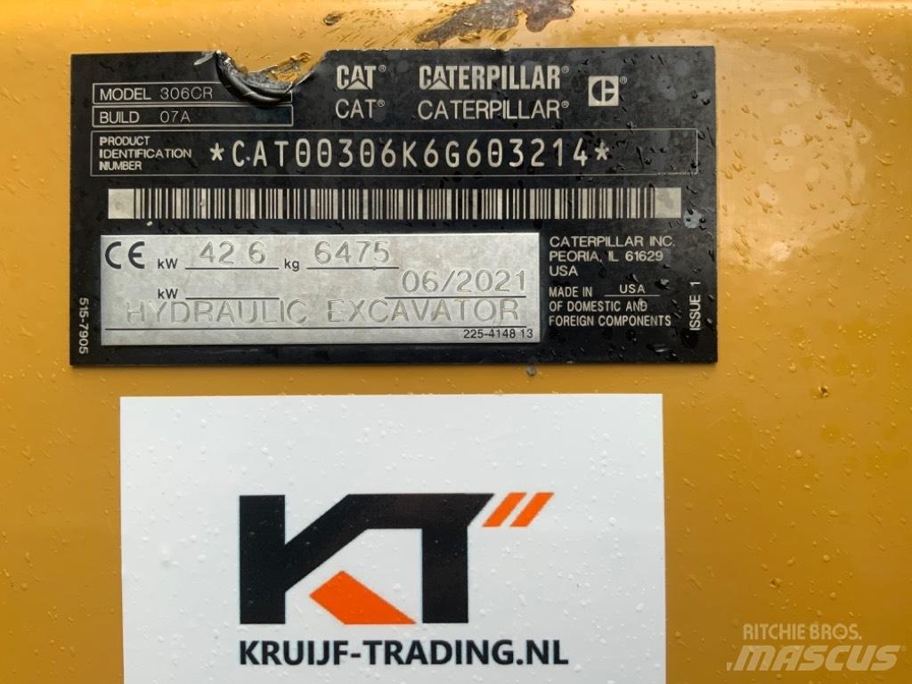 CAT 306 Minigraafmachines < 7t