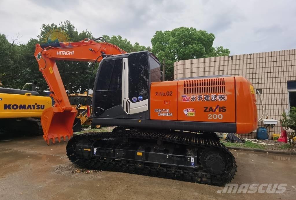 Hitachi ZX 200 Rupsgraafmachines