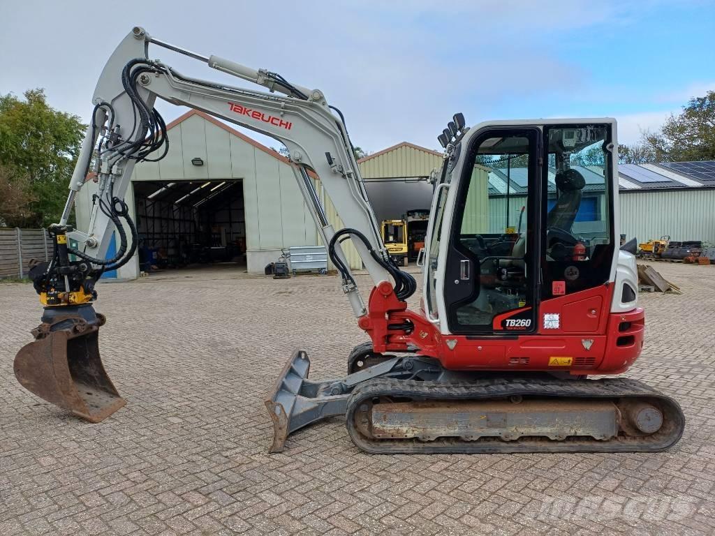 Takeuchi TB260 Minigraafmachines < 7t