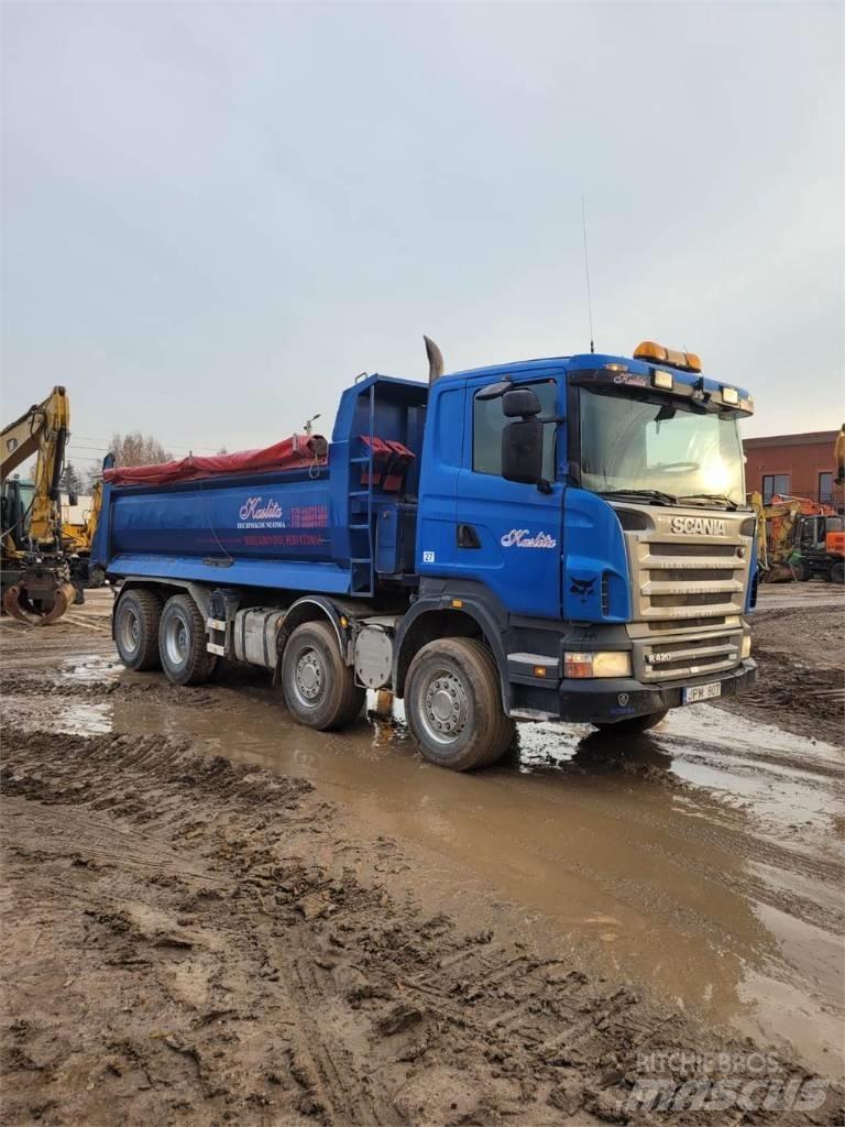 Scania R 420 8X4 Portaalsysteem vrachtwagens