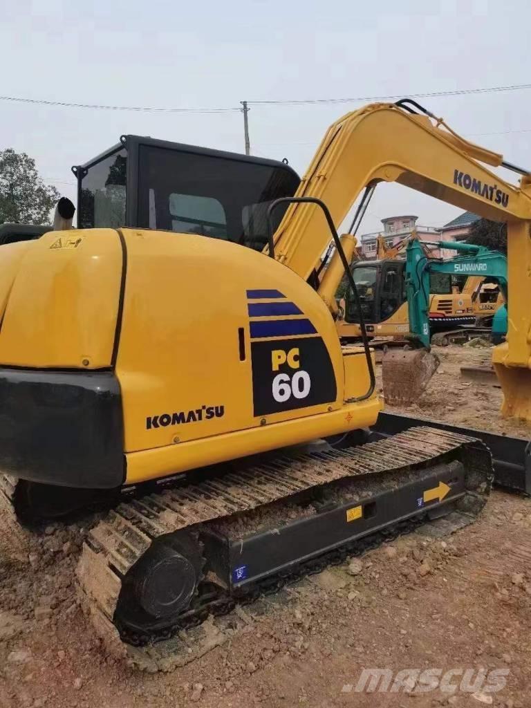 Komatsu PC 60-8 Rupsgraafmachines