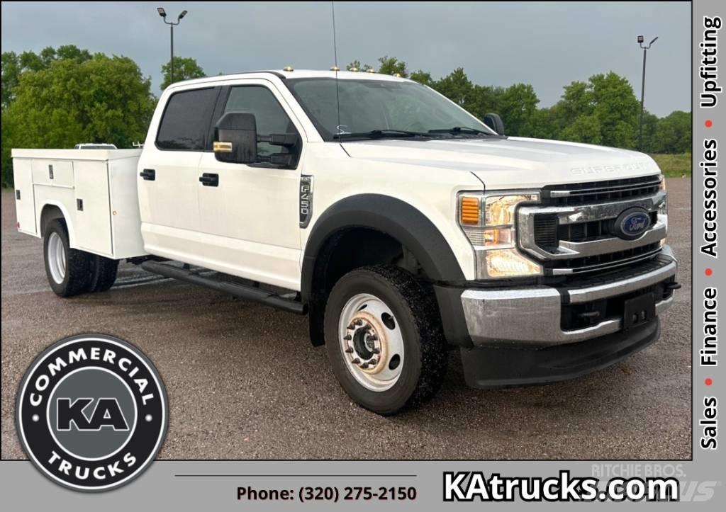 Ford F 450 XLT SD Bestelwagens met open laadbak