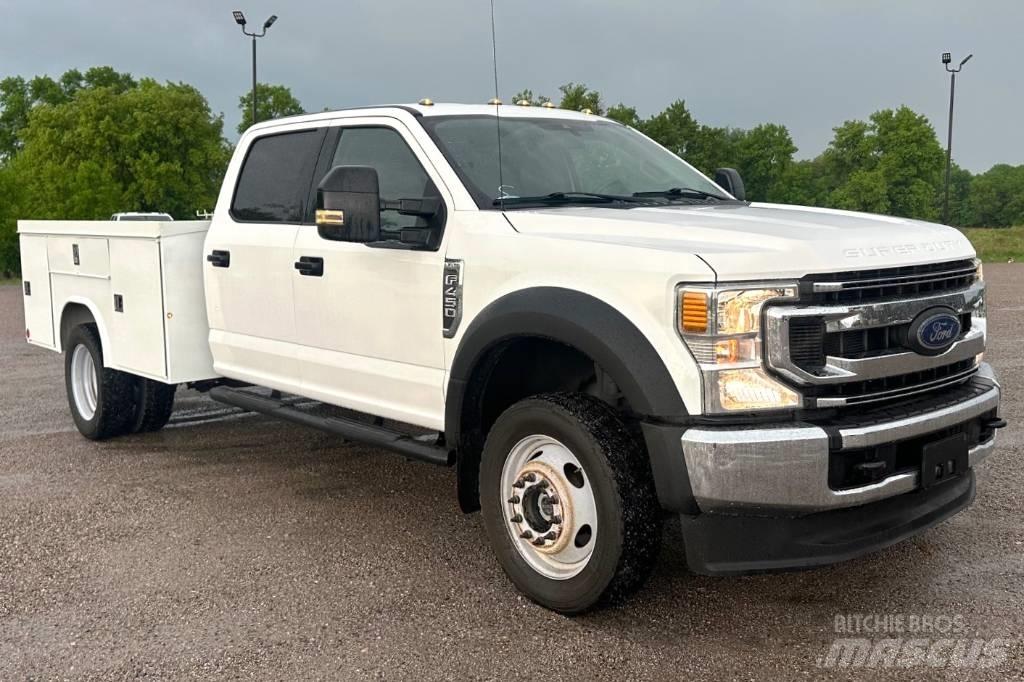 Ford F 450 XLT SD Bestelwagens met open laadbak