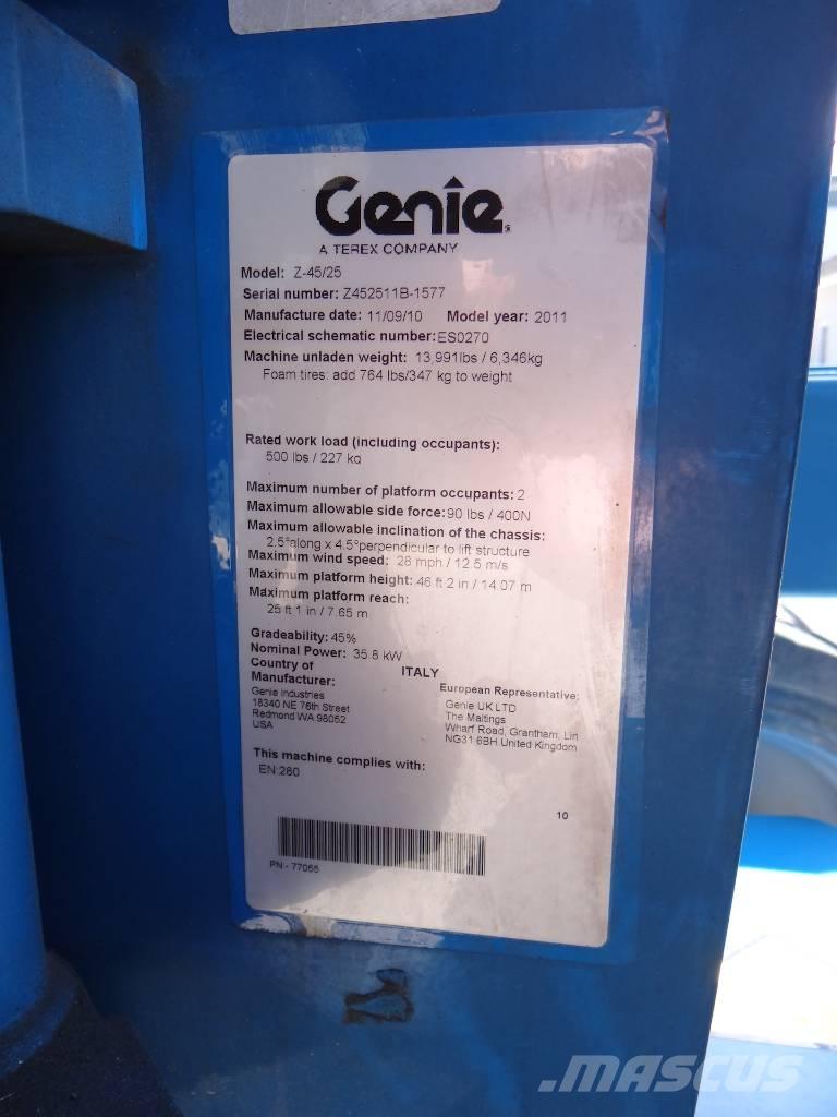 Genie Z 45/25 J RT Knikarmhoogwerkers