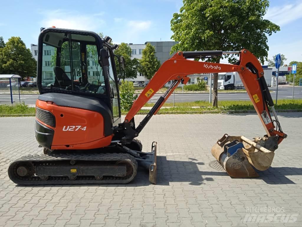Kubota U 27-4 Minigraafmachines < 7t