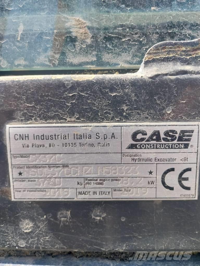 CASE CX 37 C Minigraafmachines < 7t