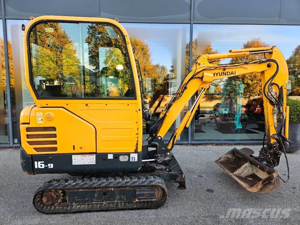Hyundai Robex 16-9 Minigraafmachines < 7t