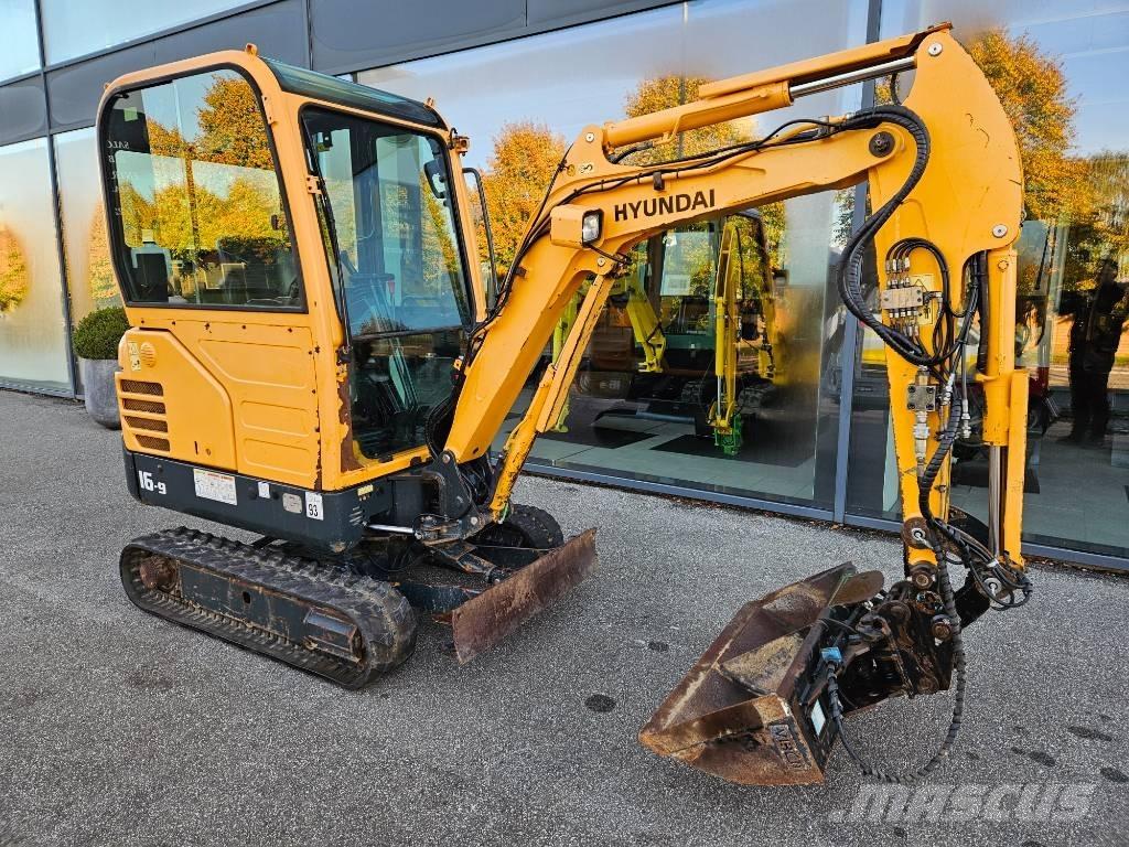 Hyundai Robex 16-9 Minigraafmachines < 7t