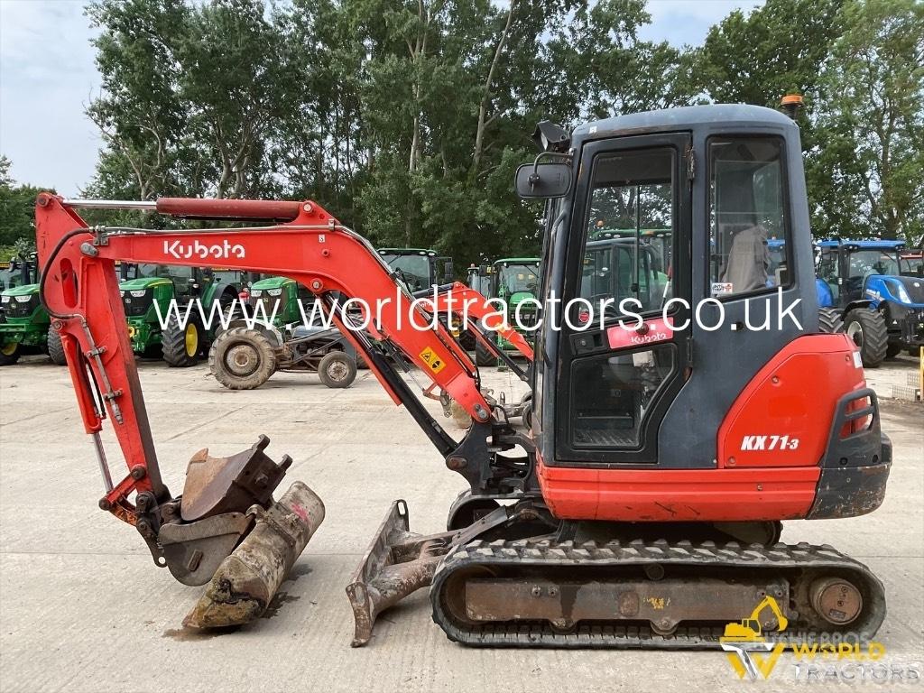 Kubota KX 71-3 Minigraafmachines < 7t