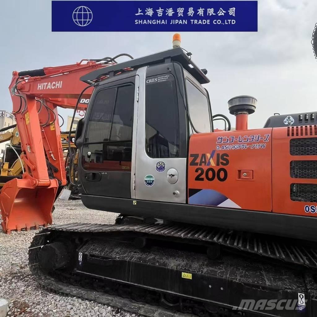 Hitachi ZX 200 Rupsgraafmachines