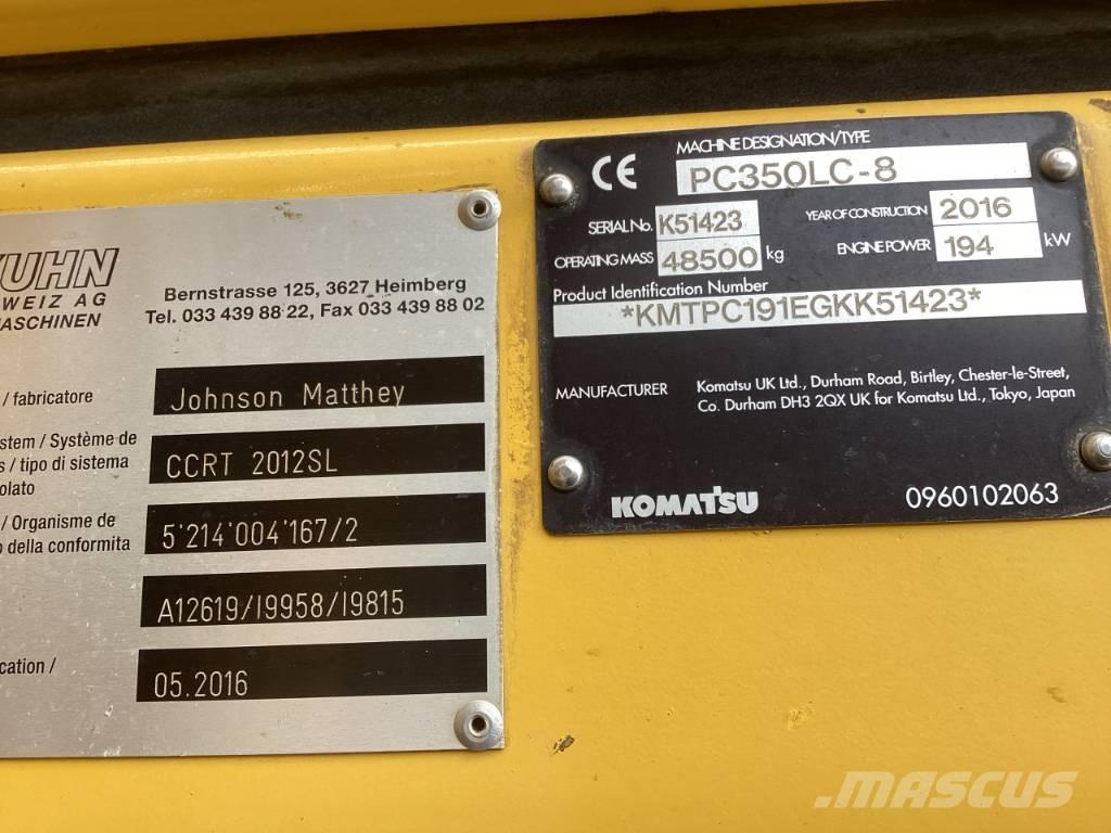 Komatsu PC 350 LC-8 Sloopgraafmachines