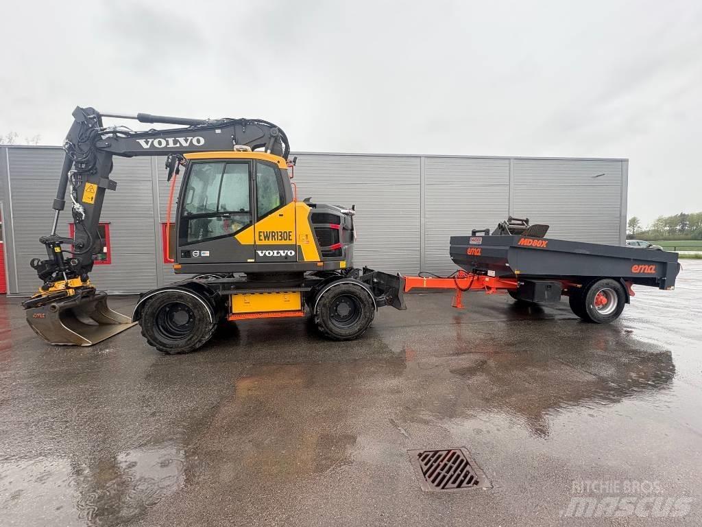 Volvo EWR130E + Kärra Wielgraafmachines