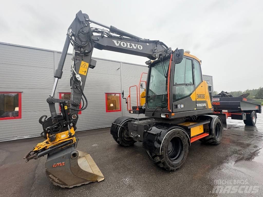 Volvo EWR130E + Kärra Wielgraafmachines