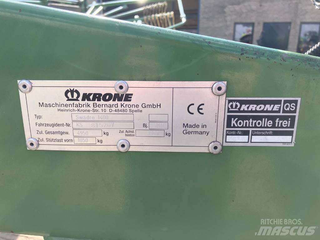 Krone Swadro 1400 Zwadharken