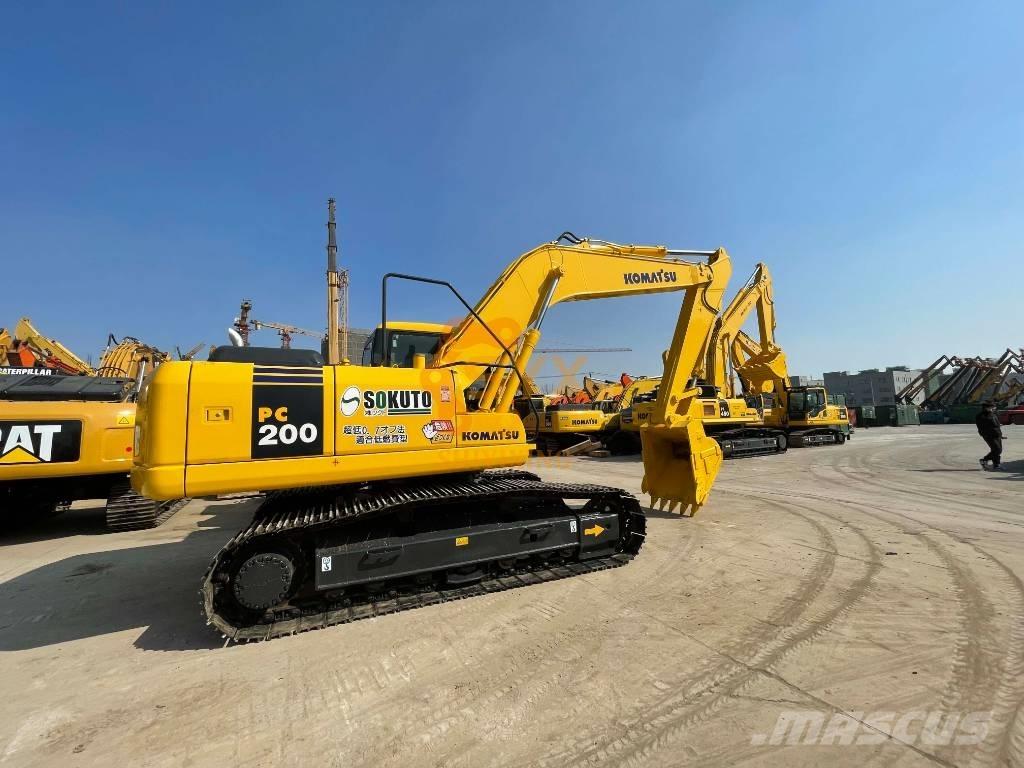 Komatsu PC 200-7 Rupsgraafmachines