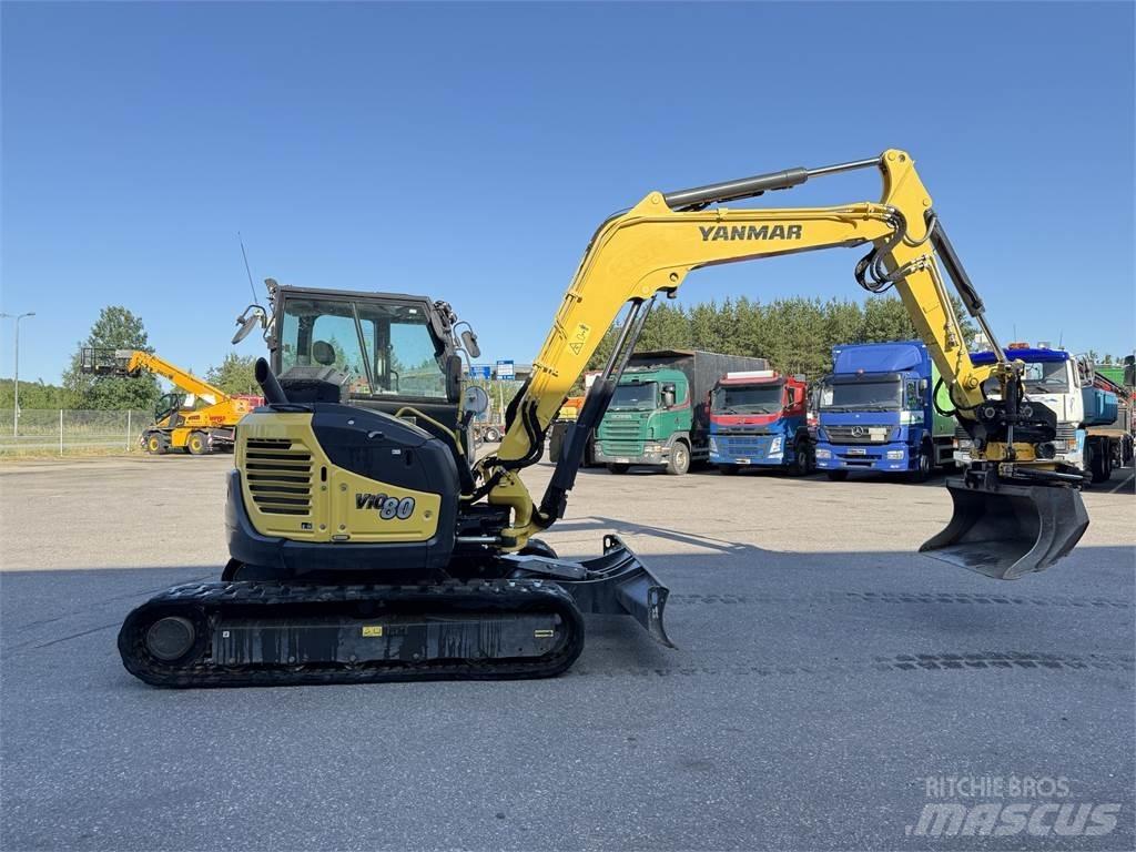 Yanmar Vio 80-1A Midigraafmachines 7t - 12t